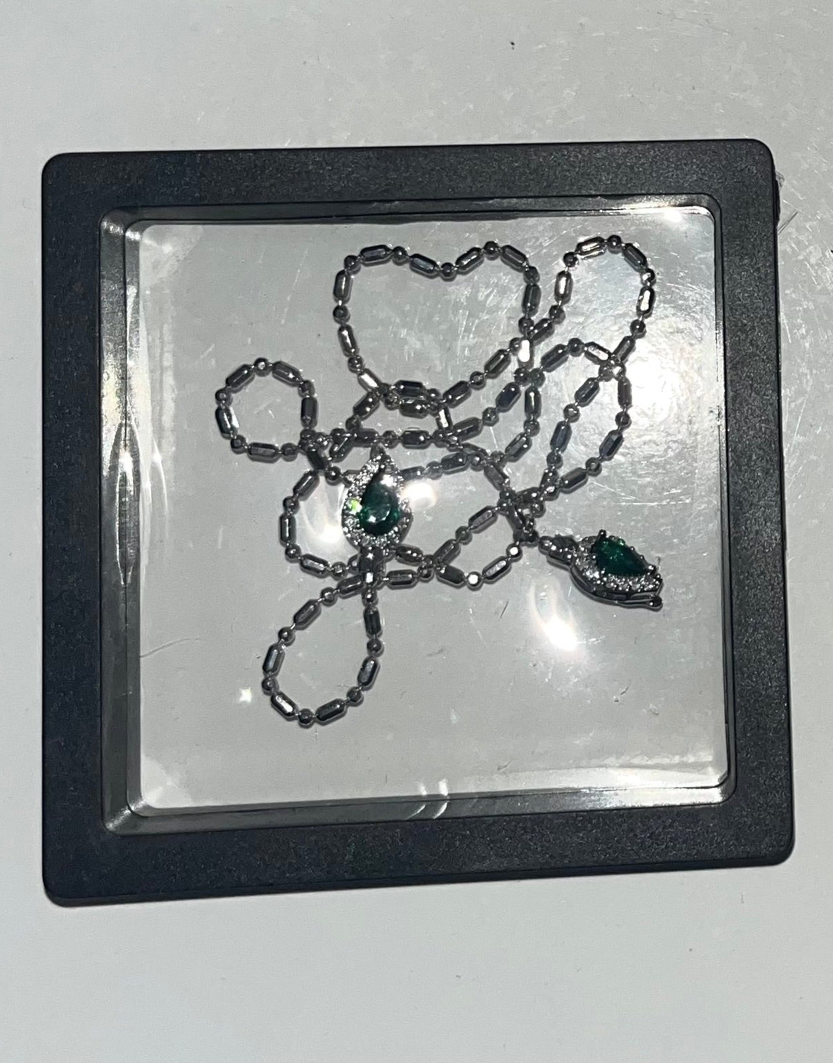 Green necklace