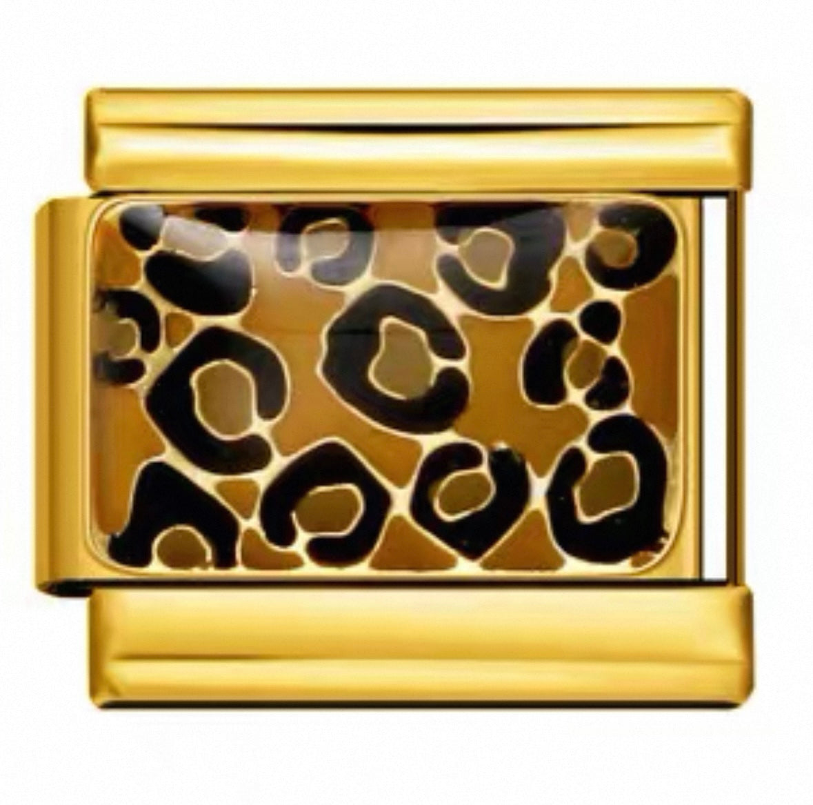 Leopard simple italian charm