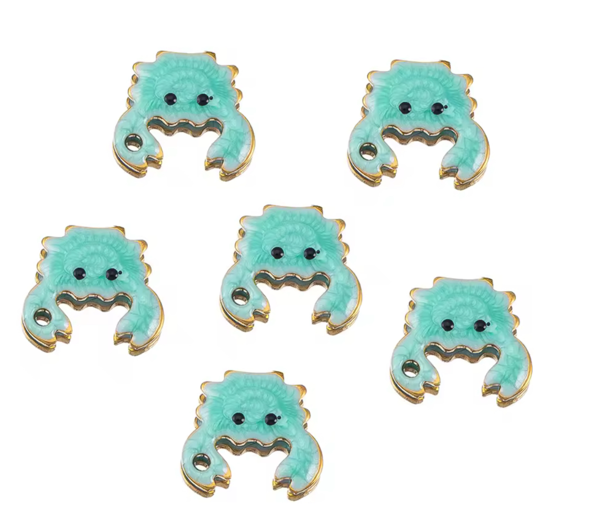 Blue crab charm