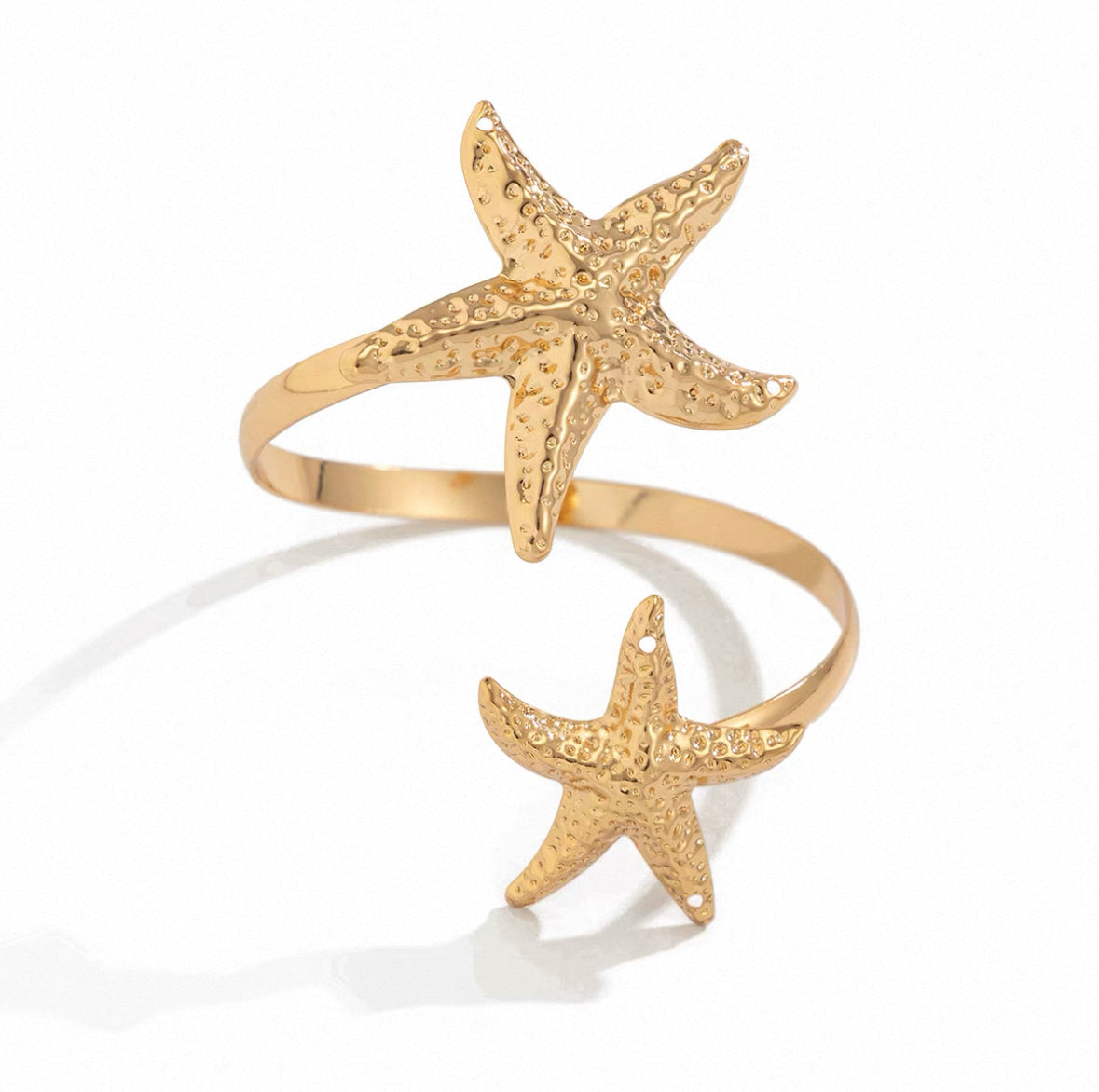 Gold arm cuff #1