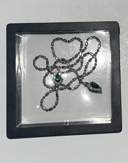 Green necklace