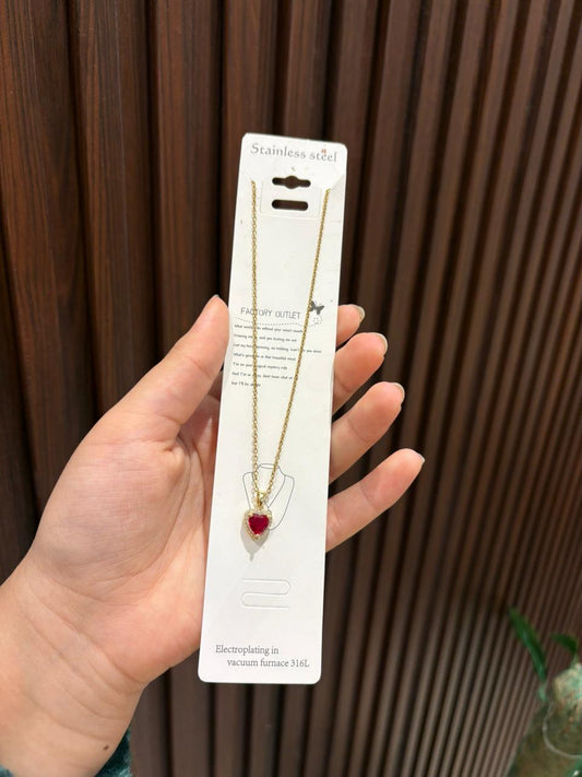 Red Pandora necklace
