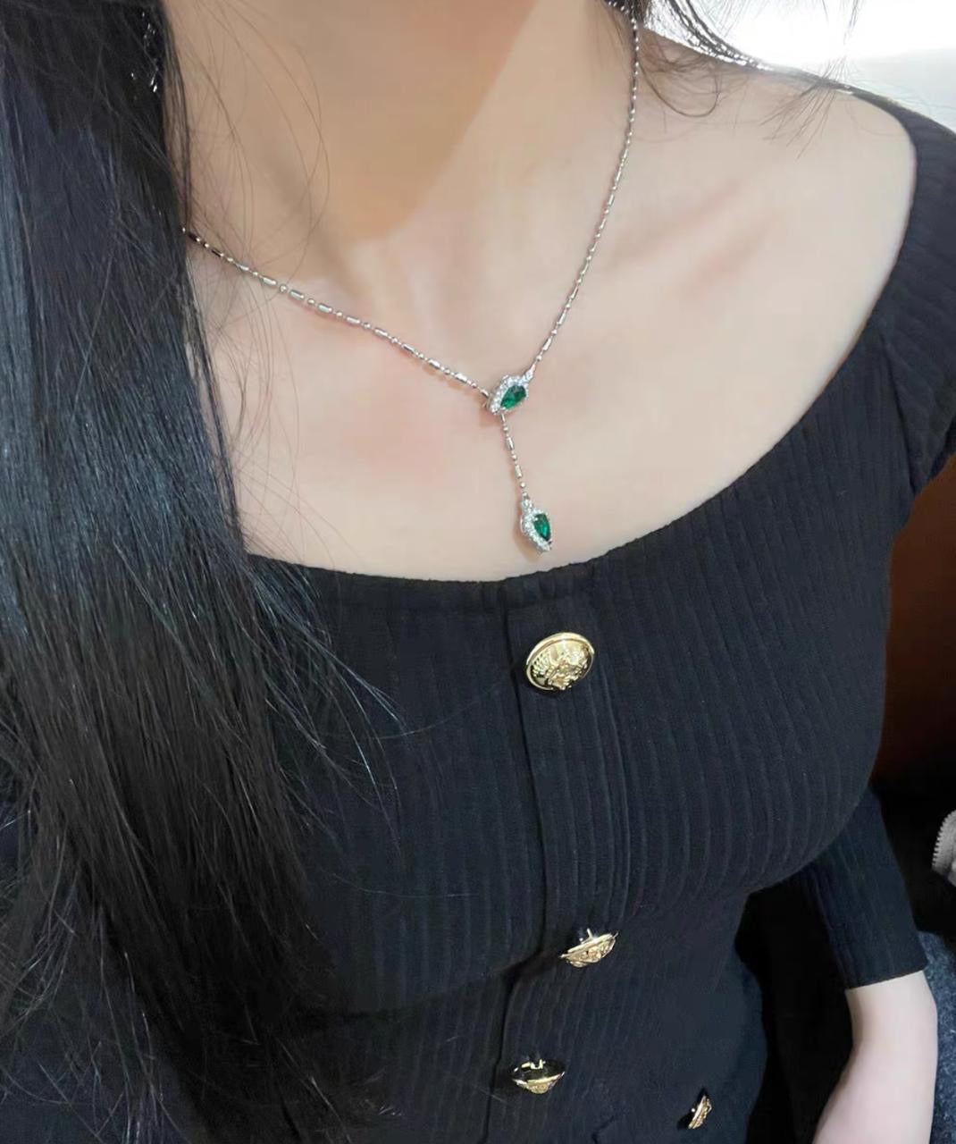 Green necklace
