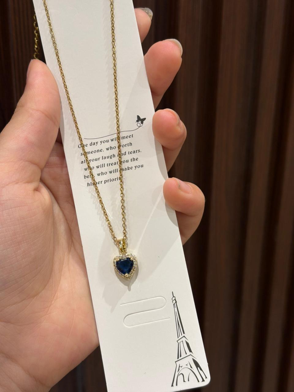 Blue Pandora necklace