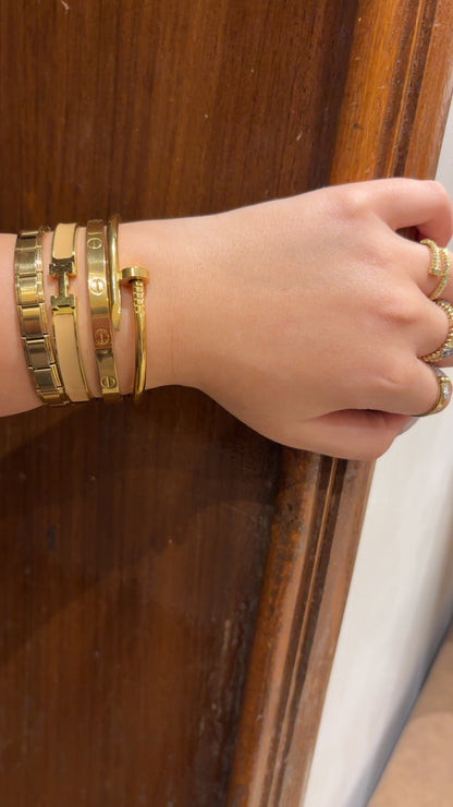 Cartier nail bracelet