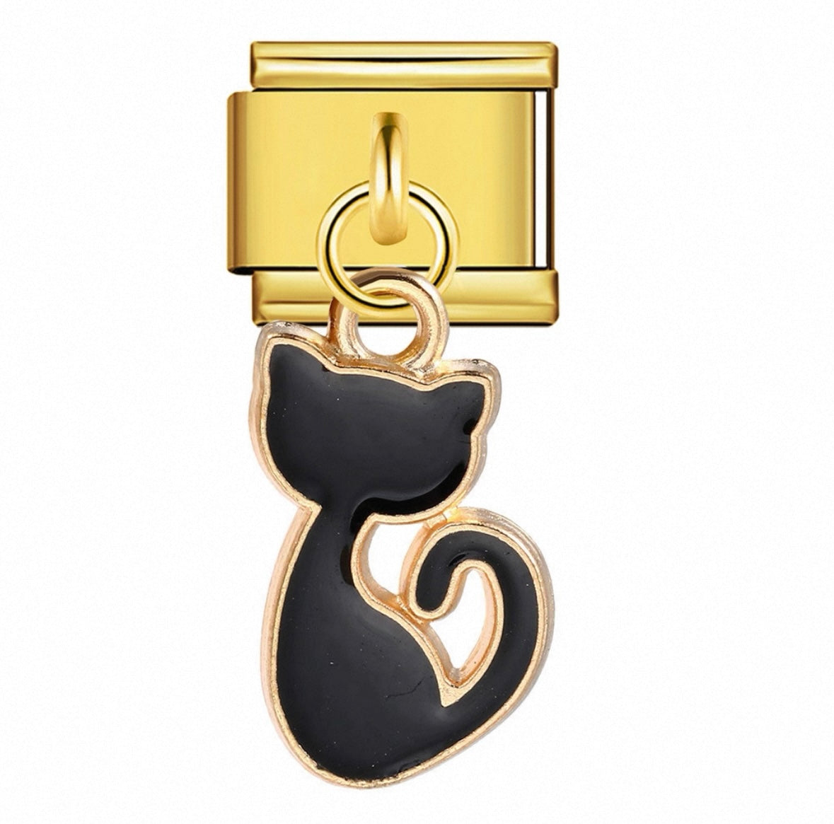 Cat dangling charm