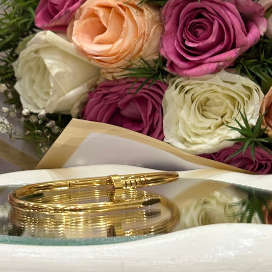 Cartier nail bracelet