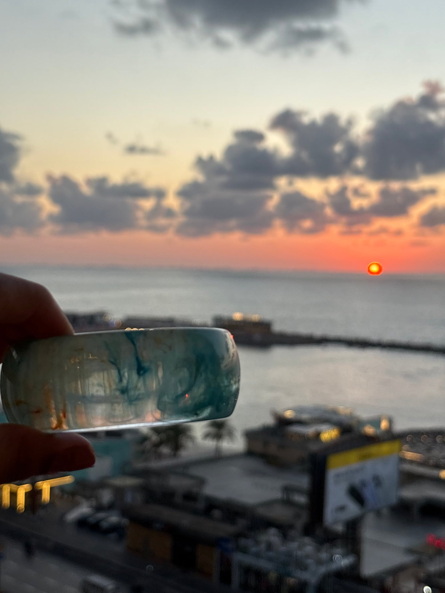 Ocean blue bangle
