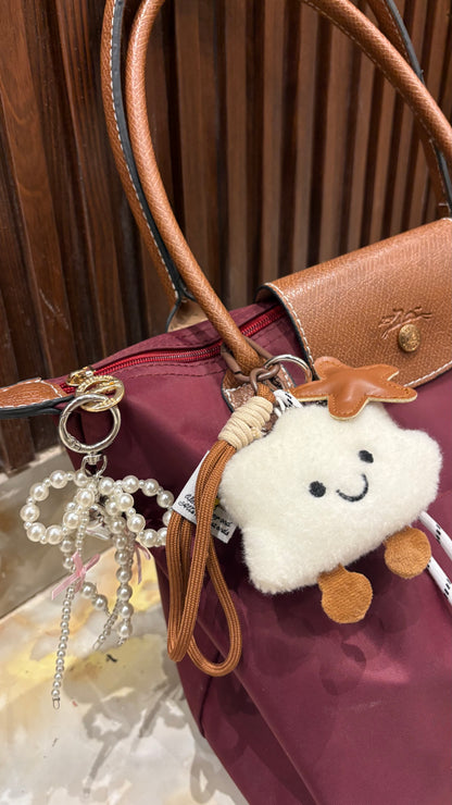 cloud chain bag charm