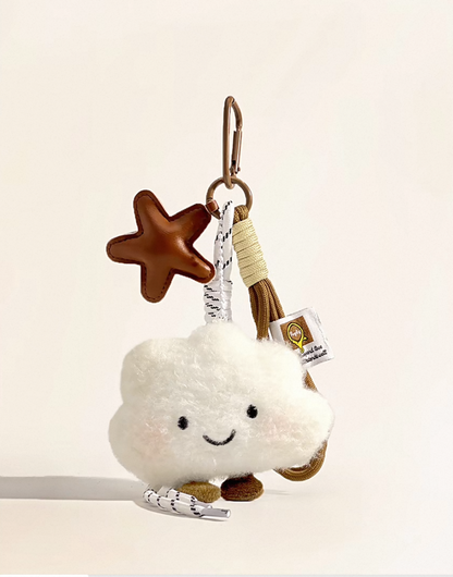 cloud chain bag charm