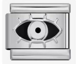 Black eye charm